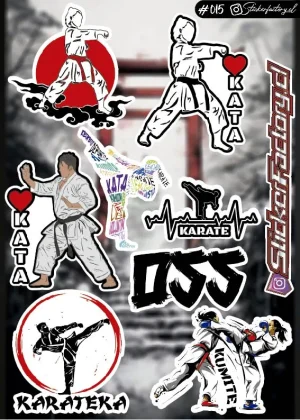 Stickers Karate