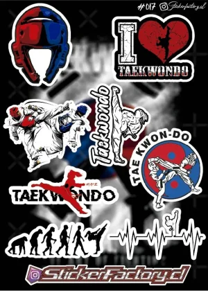 Stickers de Taekwondo #017