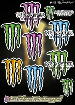 Stickers Monster Energy #018