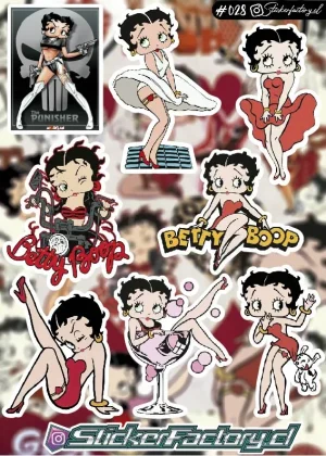 Stickers Betty Boop #028