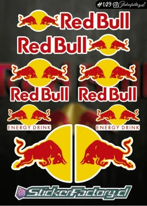 Stickers Red Bull #029