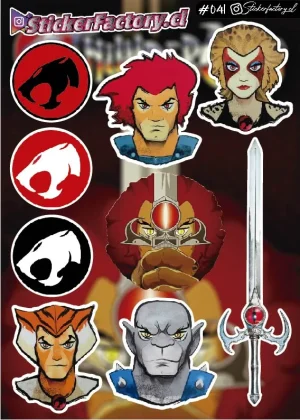 Stickers Thundercats  #041