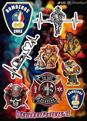 Stickers Bomberos #060