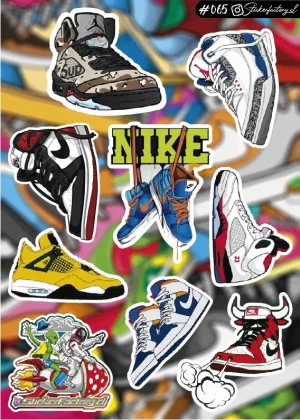 Stickers Zapatillas Deportivas #065