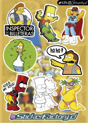 Stickers Los Simspson #070