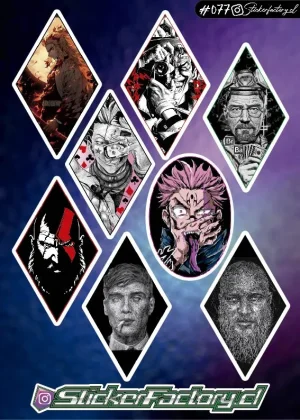 Stickers Holográficos #077 | Rengoku | Tommy Shelby