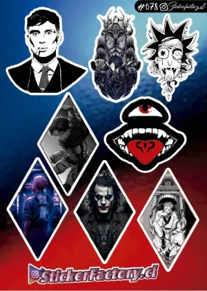 Stickers Holográficos #078 | Joker | Levi