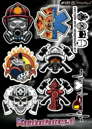 Stickers Bomberos #083