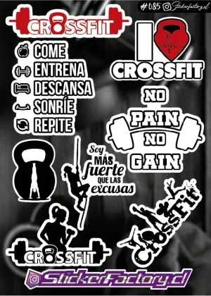 Stickers de Crossfit #085