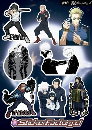 Stickers jujutsu kaisen #091