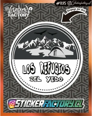 Sticker CAJÓN DEL MAIPO #1015