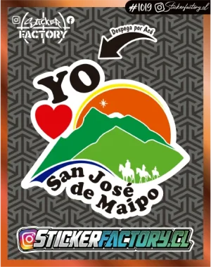 Sticker CAJÓN DEL MAIPO #1019