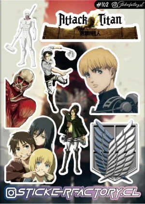 Stickers Shingeki no kyojin #102