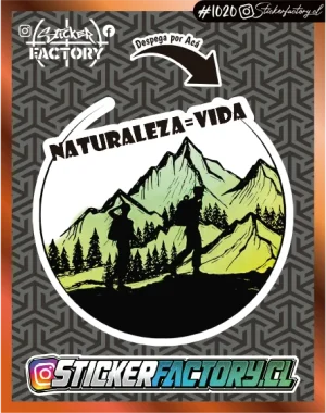 Sticker RUTAS CHILE #1020