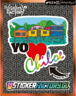 Sticker CHILOE CHILE #1024