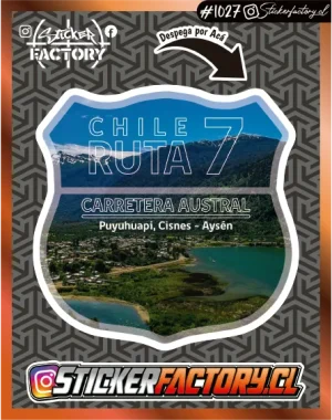 Sticker RUTA 7 #1027