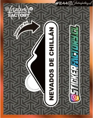 Sticker NEVADOS DE CHILLÁN CHILE #1044