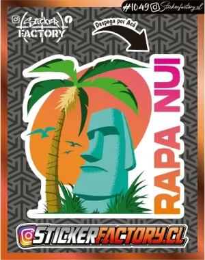 Sticker RAPA NUI CHILE #1049