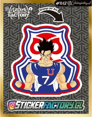 Sticker U DE CHILE #1062