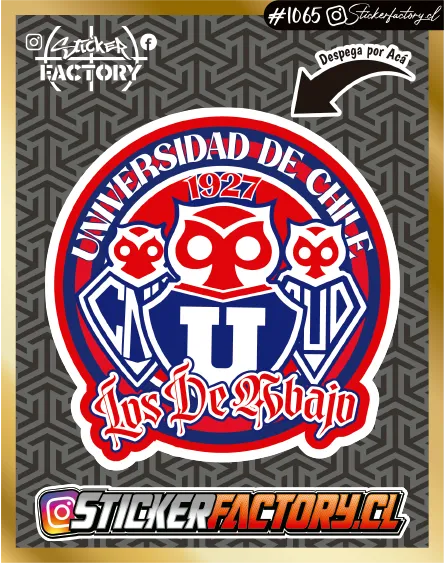 Sticker U DE CHILE #1065