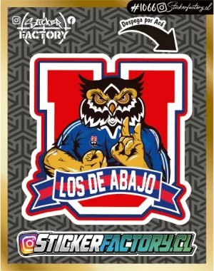 Sticker U DE CHILE #1066