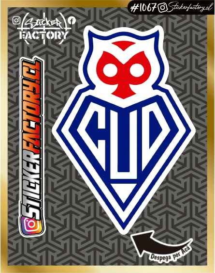 Sticker U DE CHILE #1067