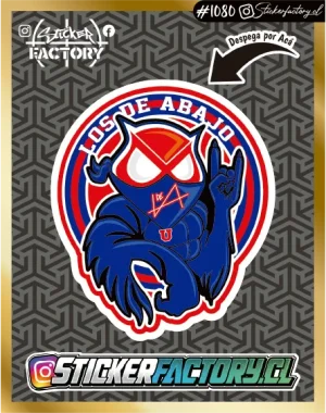 Sticker U DE CHILE #1080