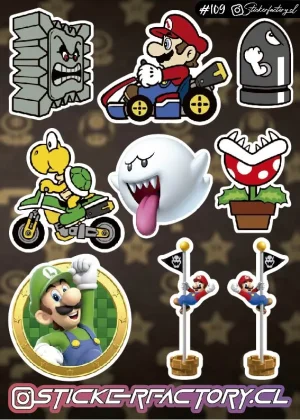 Stickers Mario Bross #109