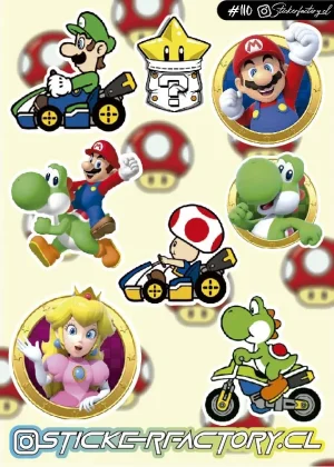 Stickers Mario Bross #110