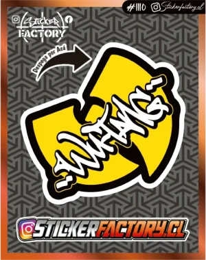 Sticker WU - TANG #1110