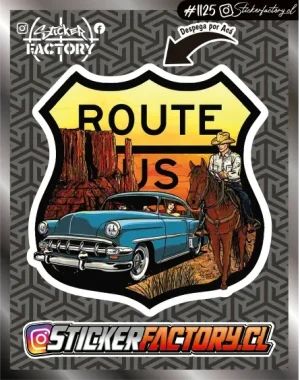 Sticker RUTAS #1125