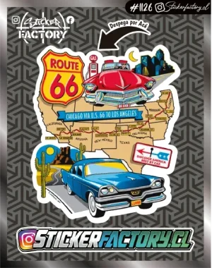 Sticker RUTAS #1126