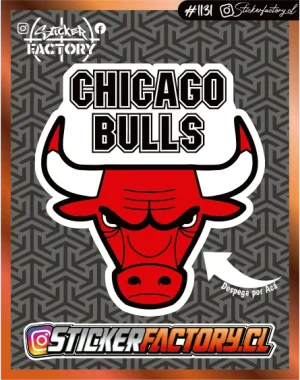 Sticker CHICAGO BULLS #1131