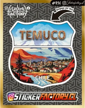 Sticker TEMUCO CHILE #1136