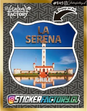 Sticker LA SERENA CHILE #1143