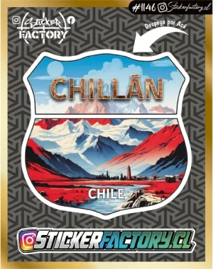 Sticker CHILLÁN CHILE #1146