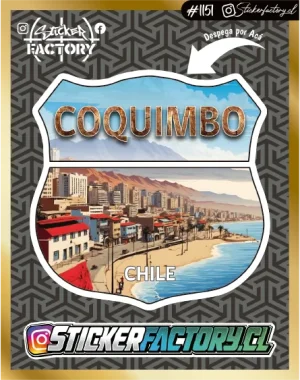 Sticker COQUIMBO CHILE #1151