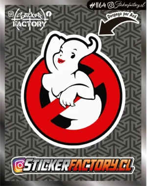 Sticker CAZAFANTASMA MUJER #1164