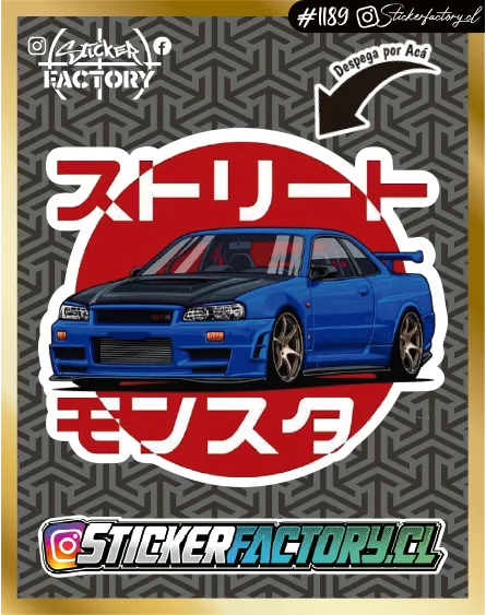 Sticker JDM #1189