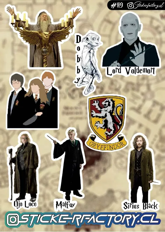 Stickers Harry Potter #119