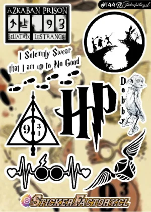 Stickers Harry Potter Holográficos #144