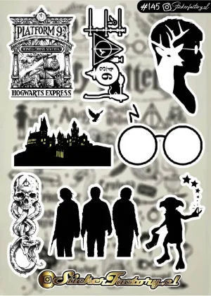 Stickers Harry Potter Holográficos #145