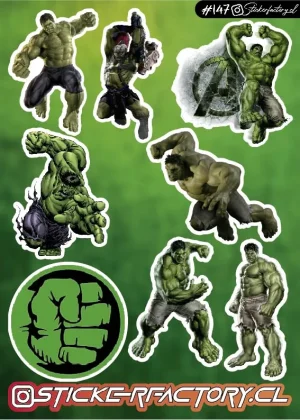 Stickers Hulk #147