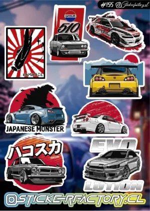 Stickers Marcas Autos #155 | JDM
