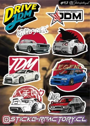 Stickers Marcas Autos #157 | JDM