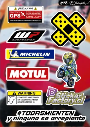 Stickers Marcas Motos #158 | Motul | Michelin