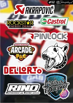 Stickers Marcas Motos #162 | Akrapovic | Rino