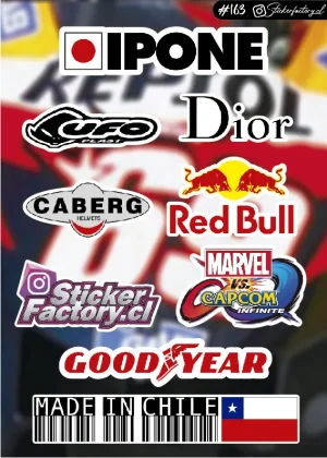 Stickers Marcas Motos #163 | Goodyear | Ufo