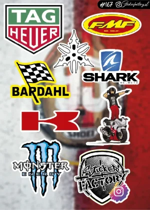 Stickers Marcas Motos #167 | Kawasaki | Monster