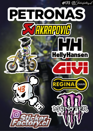 Stickers Marcas Motos #172 | Givi | Petronas